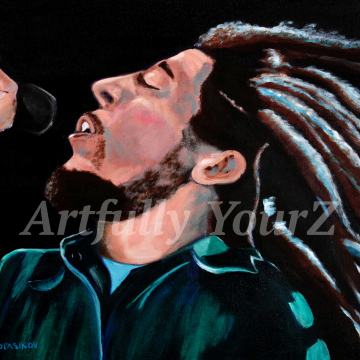 Bob Marley Original Painting Bob Marley Original Painting