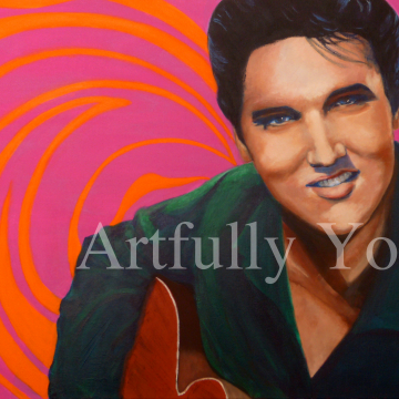 ELVIS Original Painting ELVIS Original Painting