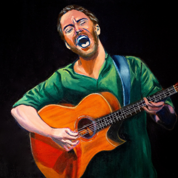Dave Matthews Original Painting Dave Matthews Original Painting