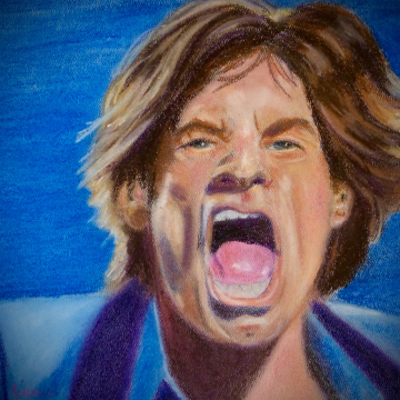 Mick Jagger Original Painting / SOLD